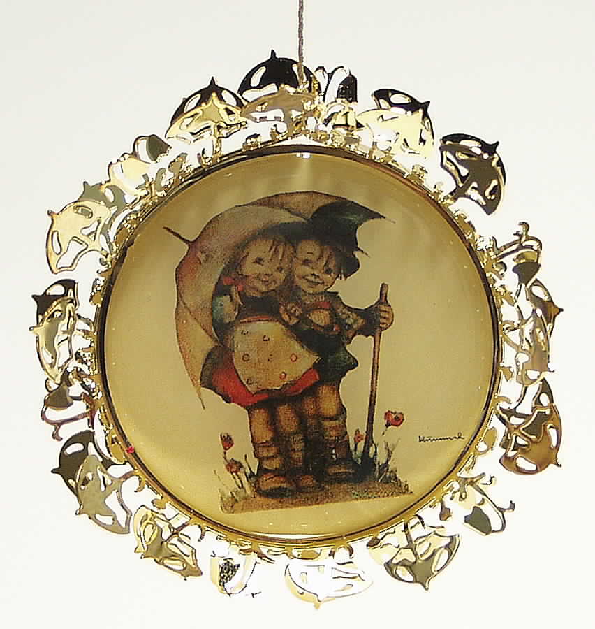 Hummel Gold Sunny Weather - Boxed by Danbury Mint-1