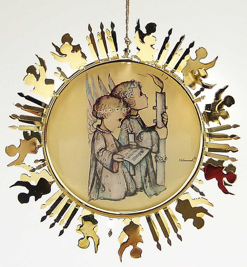 Hummel Gold Praise To God - Boxed by Danbury Mint-1