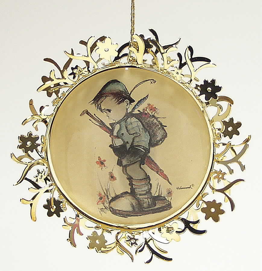 Hummel Gold Looks Like Rain - Boxed by Danbury Mint-1