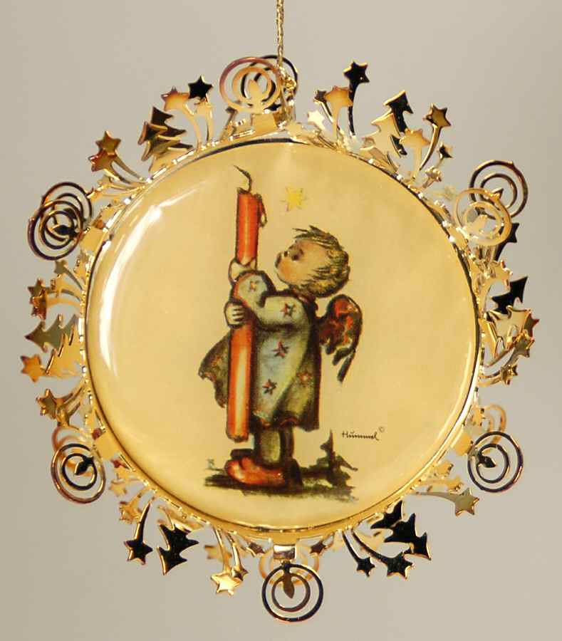 Hummel Gold Candlelight - No Box by Danbury Mint-1