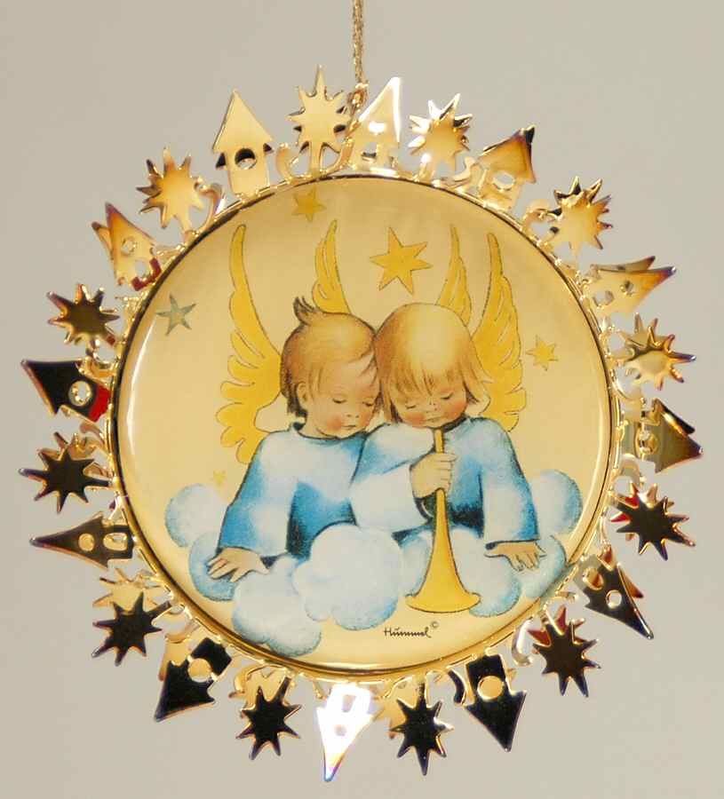 Hummel Gold Heavenly Duo - No Box by Danbury Mint-1