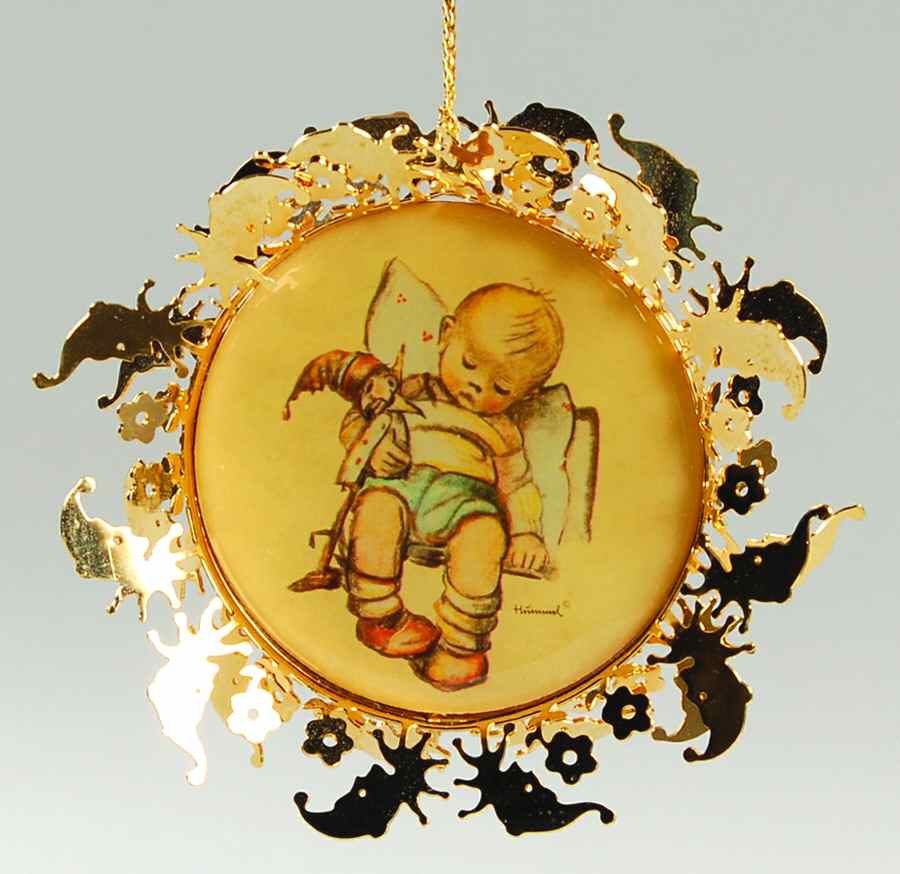 Hummel Gold Sleepy Time - No Box by Danbury Mint-1