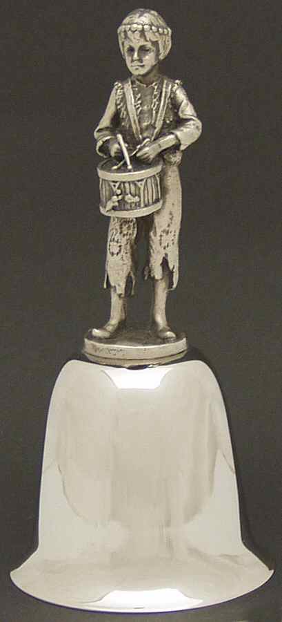 Danbury Mint Christmas Bell Drummer Boy - Boxed by Danbury Mint-1