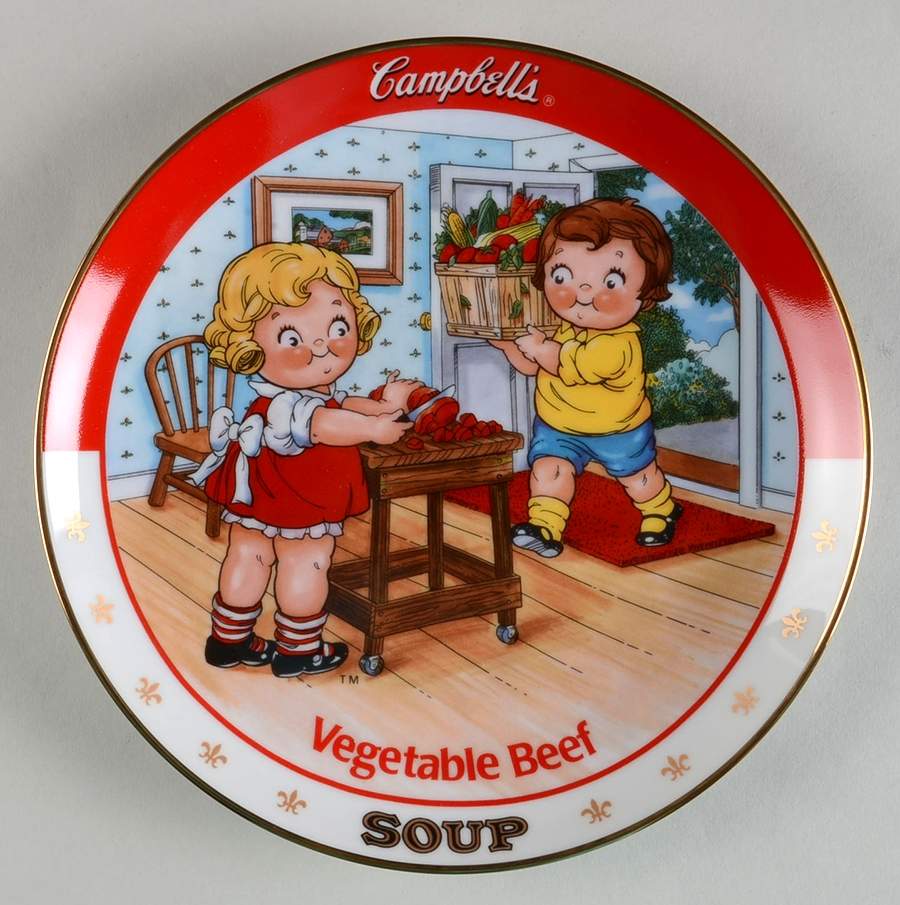 Campbell Soup Kids Vegetable Beef Soup - No Box by Danbury Mint-1