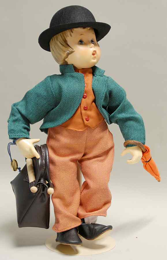 Hummel Doll-Danbury Mint Merry Wanderer - No Box by Danbury Mint-1