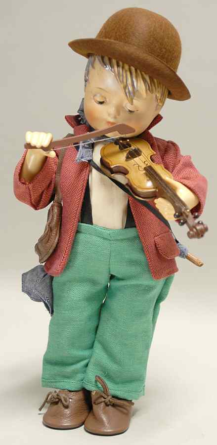 Hummel Doll-Danbury Mint Little Fiddler - Boxed by Danbury Mint-1