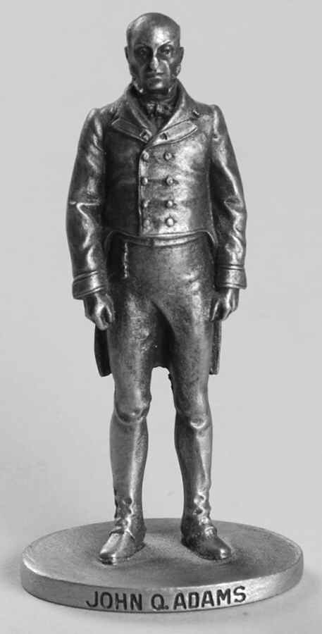 Presidents-Miniature Pewter John Quincy Adams - No Box by Danbury Mint-1