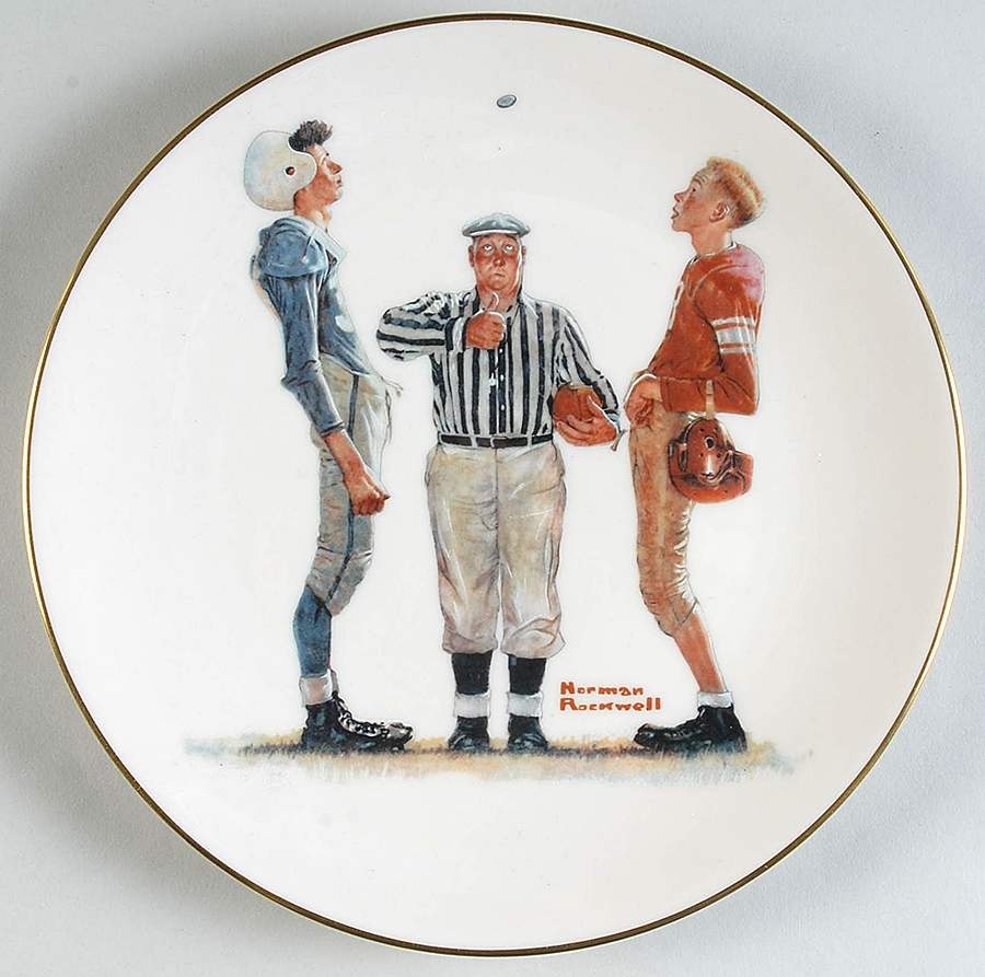 Saturday Evening Post Classics Coin Toss - No Box by Danbury Mint-1