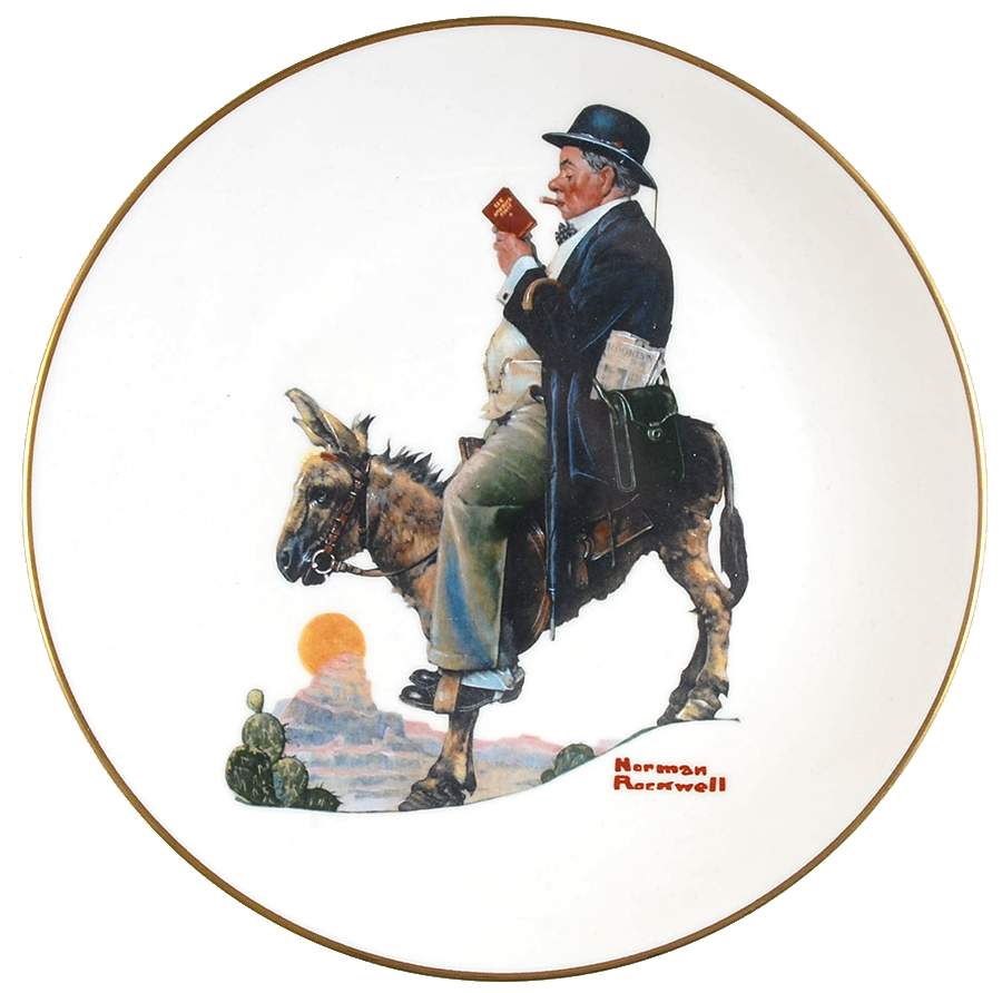 Saturday Evening Post Classics The Tourist - No Box by Danbury Mint-1