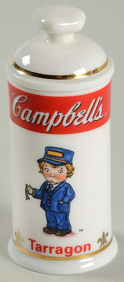 Campbell Soup Kids Spice Jar Tarragon - Spice Jar Set-Ind Jar-Motif 6 by Danbury Mint-1
