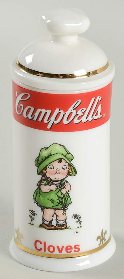 Campbell Soup Kids Spice Jar Cloves - Spice Jar Set-Ind Jar-Motif 23 by Danbury Mint-1