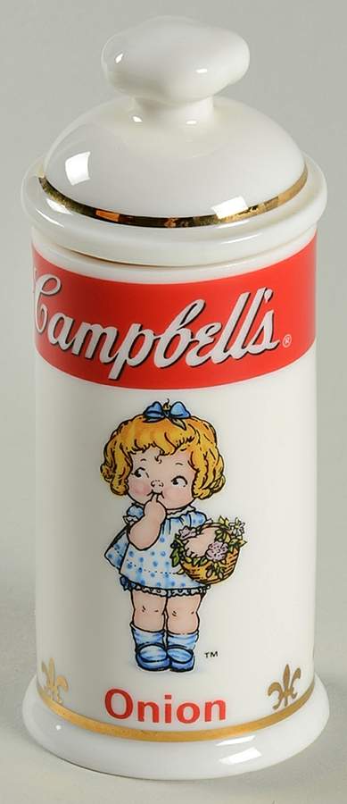 Campbell Soup Kids Spice Jar Onion - Spice Jar Set-Ind Jar-Motif 2 by Danbury Mint-1