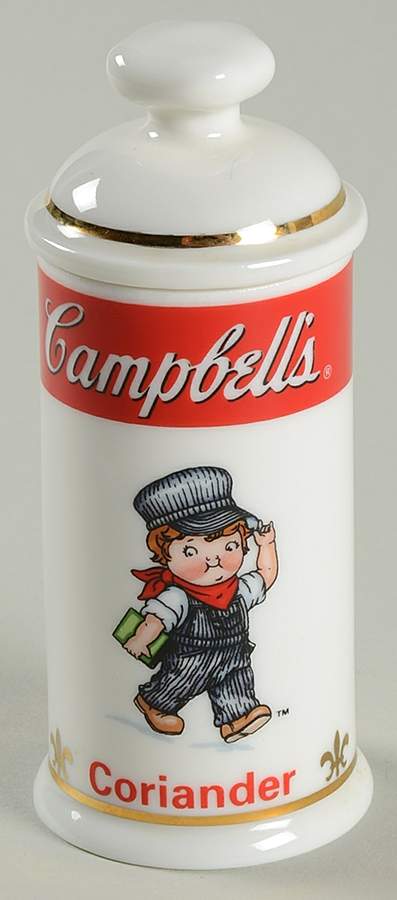 Campbell Soup Kids Spice Jar Coriander - Spice Jar Set-Ind Jar-Motif 15 by Danbury Mint-1