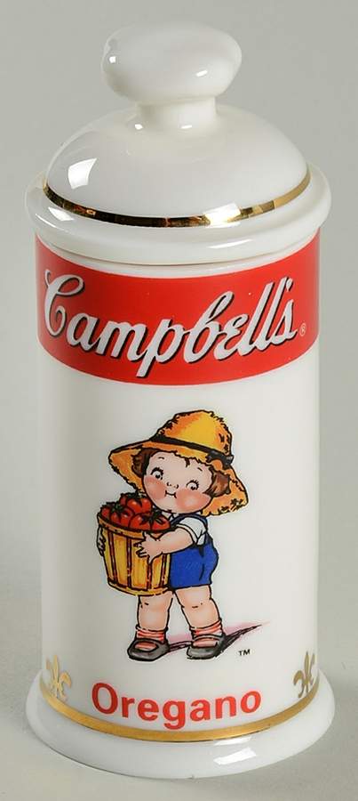 Campbell Soup Kids Spice Jar Oregano - Spice Jar Set-Ind Jar-Motif 1 by Danbury Mint-1