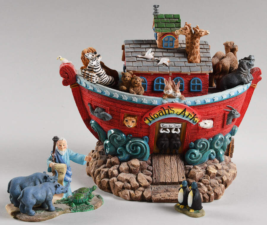 Storybook Village Noah's Ark-Set Of 3 - Boxed by Department 56-1