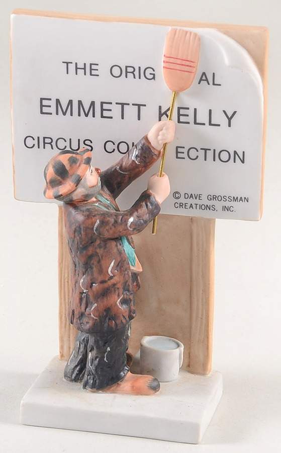 Emmett Kelly Clowns Emmett Kelly Circus Coll Sign - No Box by Dave Grossman-1