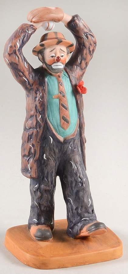 Emmett Kelly Clowns Artful Dodger-Throwing Baseball - Boxed by Dave Grossman-1