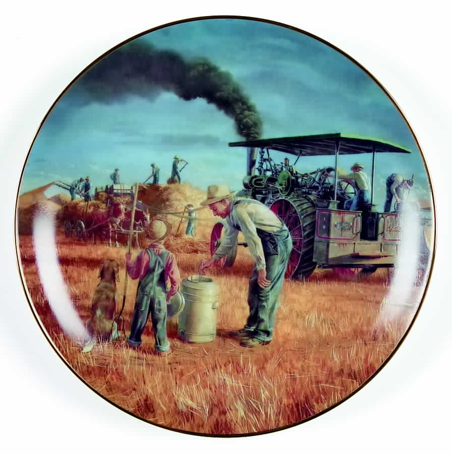 Farmland Memories Prairie Gold - No Box by Danbury Mint-1