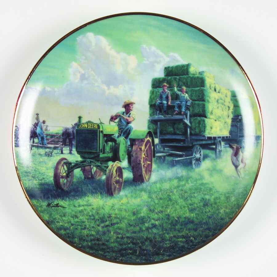 Farmland Memories Hay Ride - No Box by Danbury Mint-1