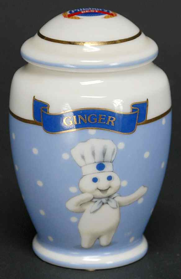 Pillsbury Doughboy-Spice Jar Collection Ginger - Spice Jar Set-Ind Jar-Motif 13 by Danbury Mint-1