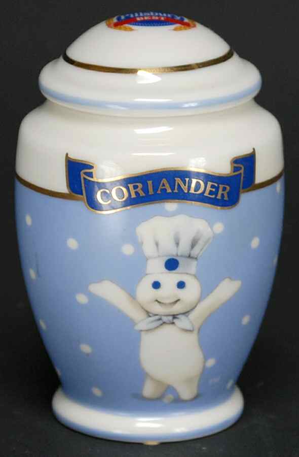 Pillsbury Doughboy-Spice Jar Collection Corriander - Spice Jar Set-Ind Jar-Motif 9 by Danbury Mint-1