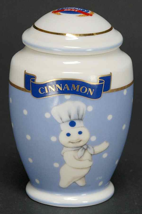 Pillsbury Doughboy-Spice Jar Collection Cinnamon - Spice Jar Set-Ind Jar-Motif 7 by Danbury Mint-1