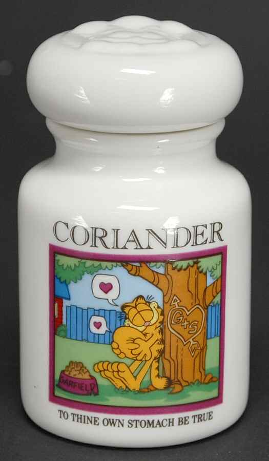 Garfield Spice Jar Collection Coriander - Spice Jar Set-Ind Jar-Motif 7 by Danbury Mint-1