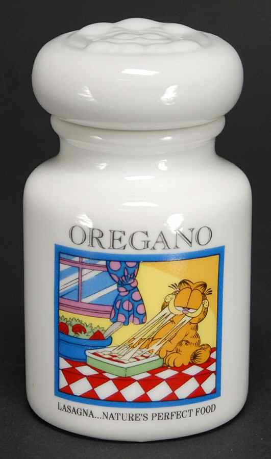 Garfield Spice Jar Collection Oregano - Spice Jar Set-Ind Jar-Motif 15 by Danbury Mint-1
