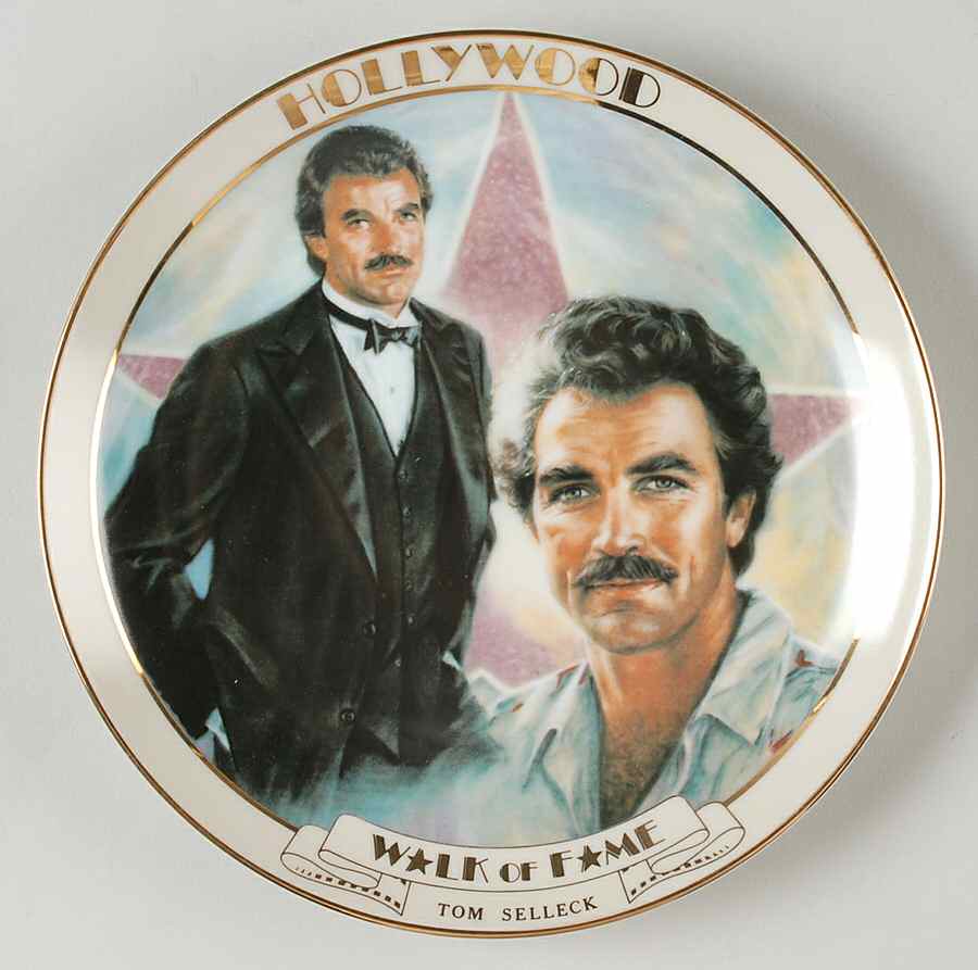 Hollywood Walk of Fame Tom Selleck - No Box by Danbury Mint-1