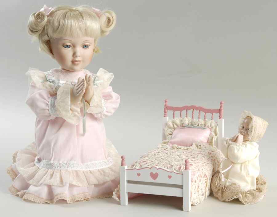 Dolls by Judy Belle Bedtime Prayers - With Box by Danbury Mint-1