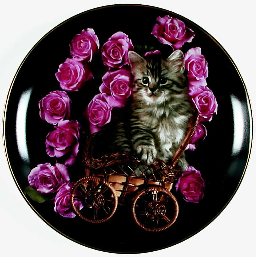 Coming Up Roses Rosy Stroll - No Box by Danbury Mint-1