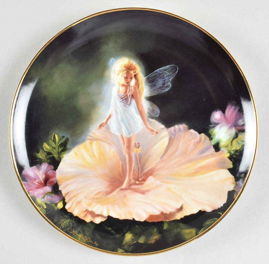 Enchanted Garden Flower Girl - No Box by Danbury Mint-1