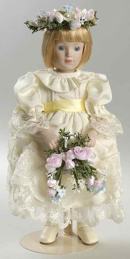 Royal Wedding Flower Girl-Charles & Diana - No Box by Danbury Mint-1