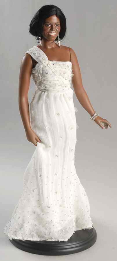Danbury Mint Dolls Michelle Obama-2009 Inaugural Ball - No Box by Danbury Mint-1