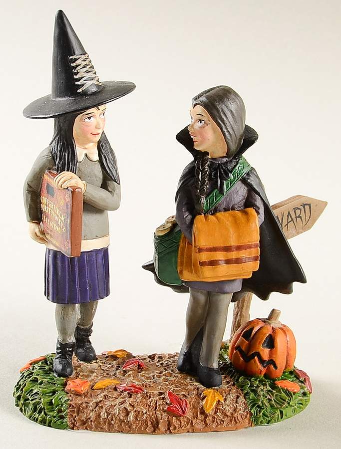 Snow Village Halloween Midnight Mischief  - No Box by Department 56-1