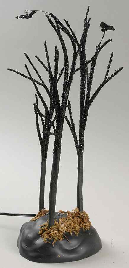 Snow Village Halloween Lit Halloween Trees - Boxed by Department 56-1