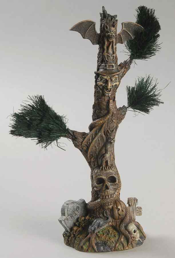 Snow Village Halloween Spooky Totem - No Box by Department 56-1