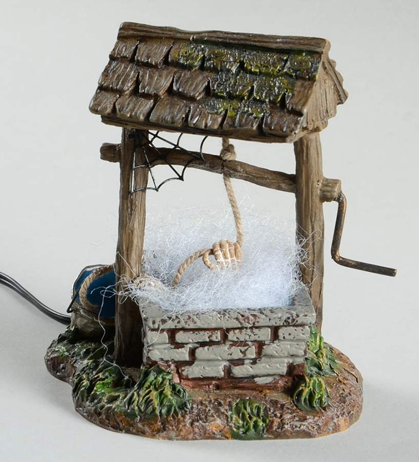 Snow Village Halloween Haunted Well - No Box by Department 56-1