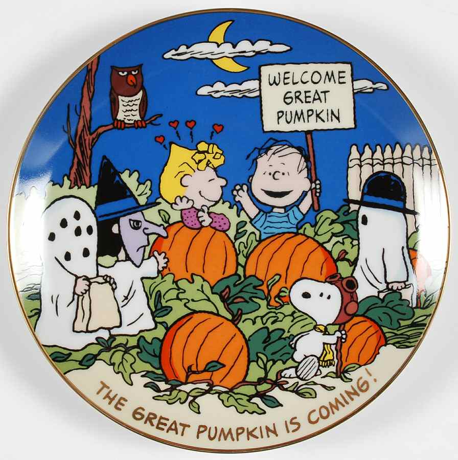 Peanuts Magical Moments The Great Pumpkin Is Coming - No Box by Danbury Mint-1