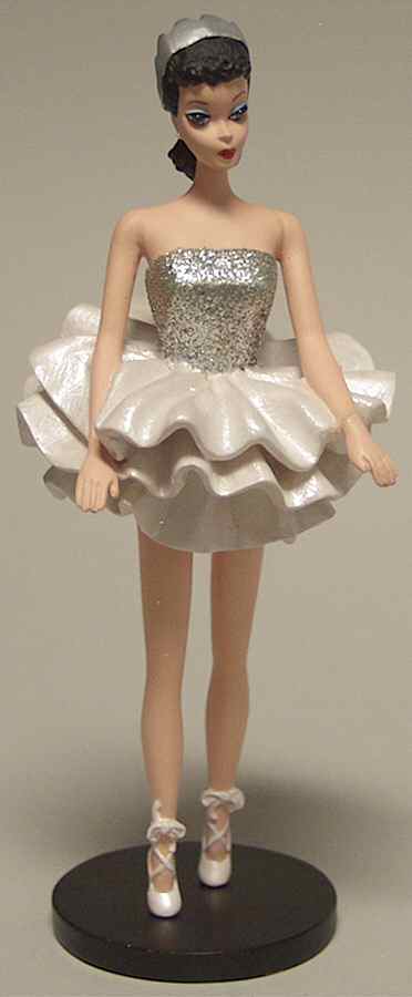 Classic Barbie Figurine Collection 1961-Ballerina Barbie - Boxed by Danbury Mint-1