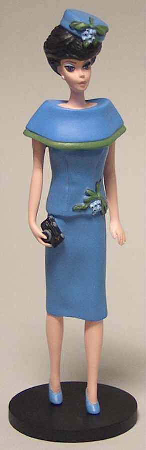 Classic Barbie Figurine Collection 1965-Fashion Editor Barbie - Boxed by Danbury Mint-1