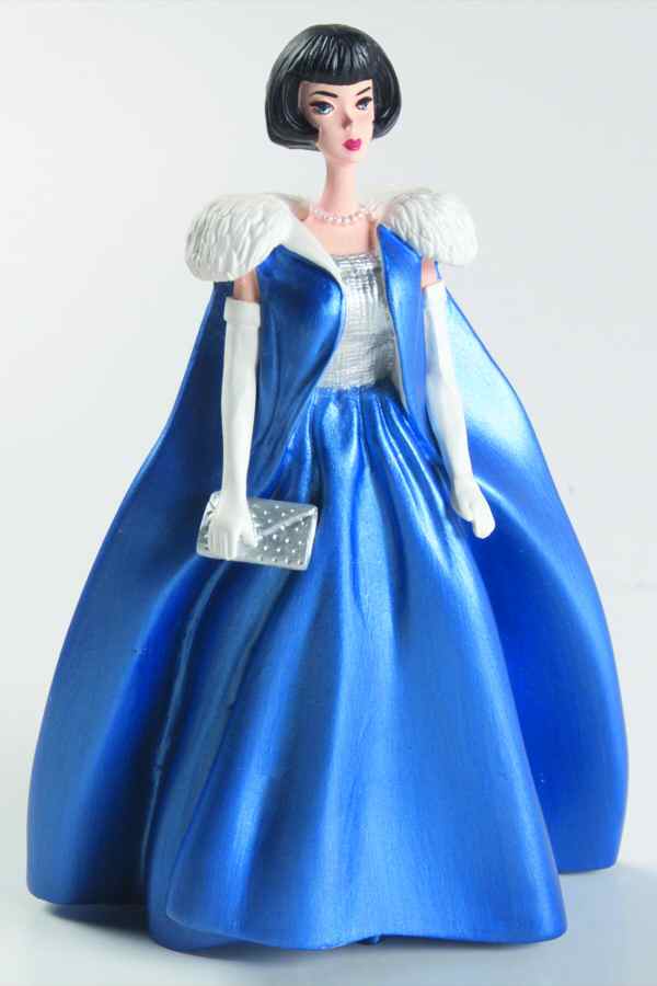 Classic Barbie Figurine Collection Midnight Blue Barbie - No Box by Danbury Mint-1