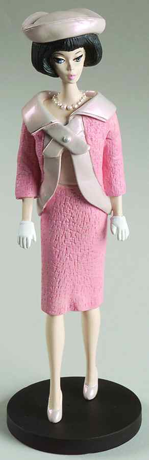 Classic Barbie Figurine Collection Fashion Luncheon Barbie - No Box by Danbury Mint-1