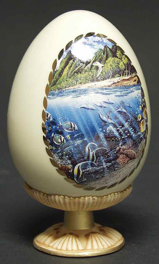 Splendors of the Sea Egg Collection La'Ie'S Sacred Princess - No Box by Danbury Mint-1