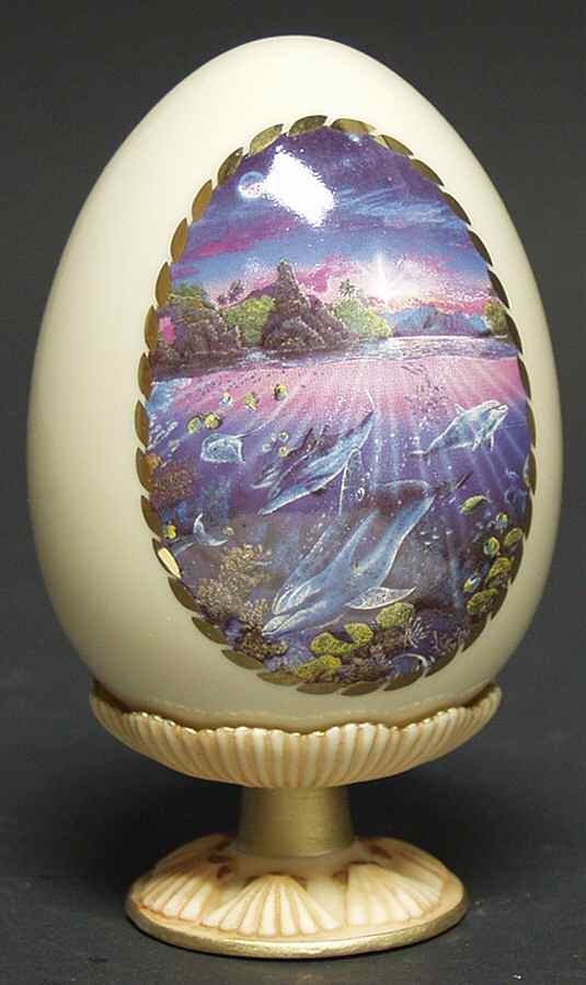 Splendors of the Sea Egg Collection Search For Harmony - Boxed by Danbury Mint-1