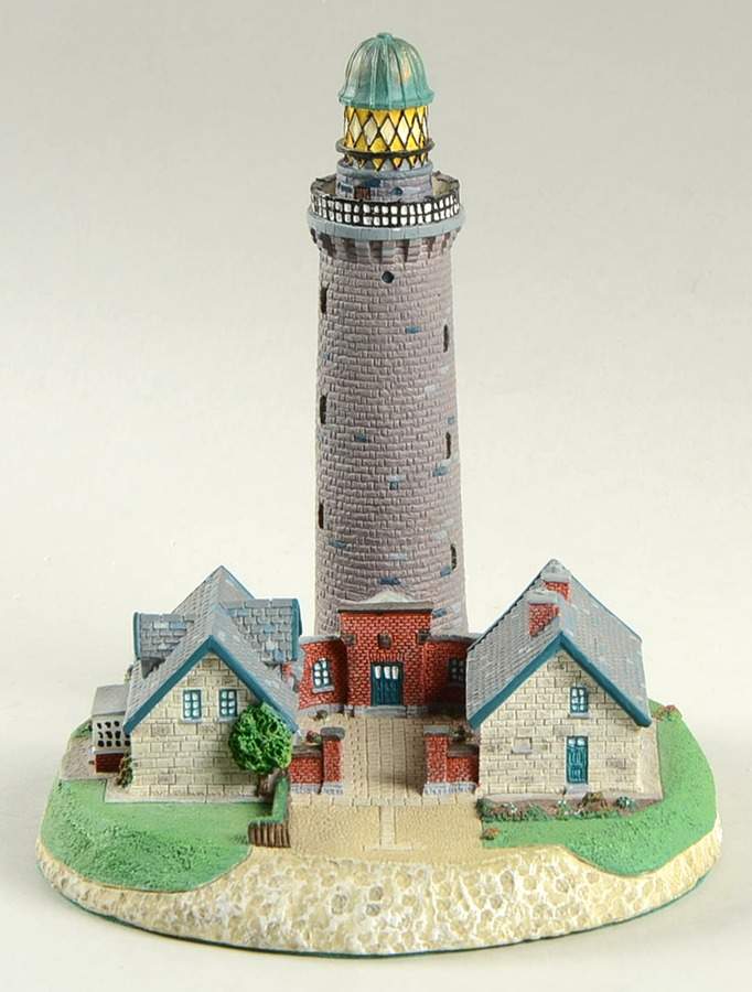 Historic International Lighthouses Lodbjerg, Western Jutland, Denmark - No Box by Danbury Mint-1