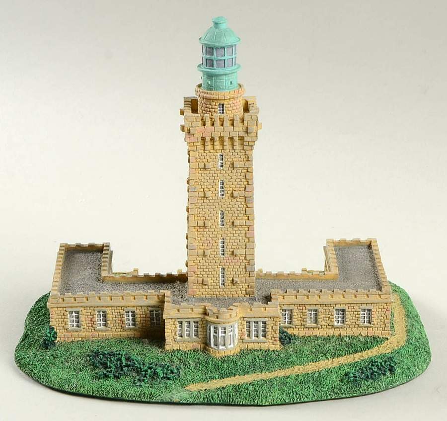 Historic International Lighthouses Le Cap Frehel-Saint Malo Franc - No Box by Danbury Mint-1