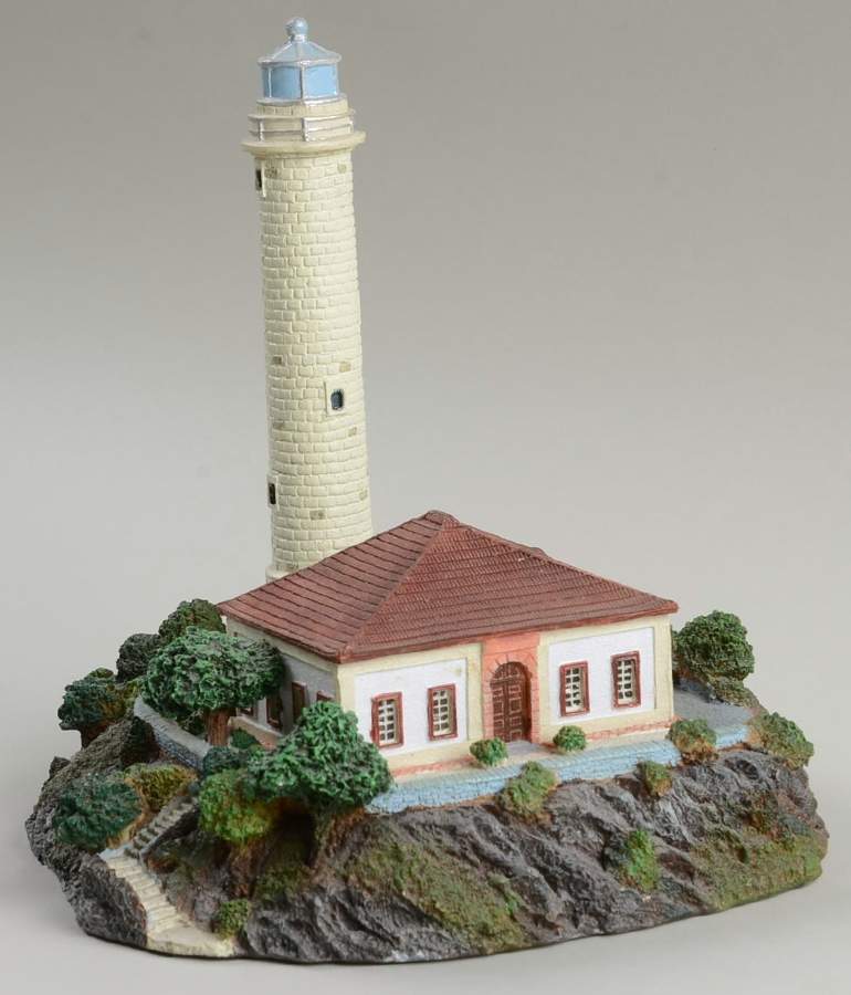Historic International Lighthouses Calaburras-Malaga, Spain - Boxed by Danbury Mint-1