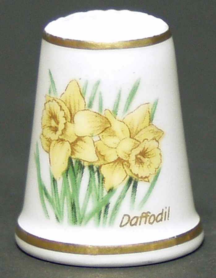 Garden of Verses Daffodil - Boxed by Danbury Mint-1
