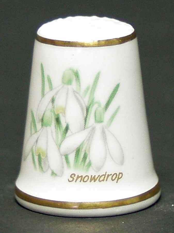 Garden of Verses Snowdrop - Boxed by Danbury Mint-1